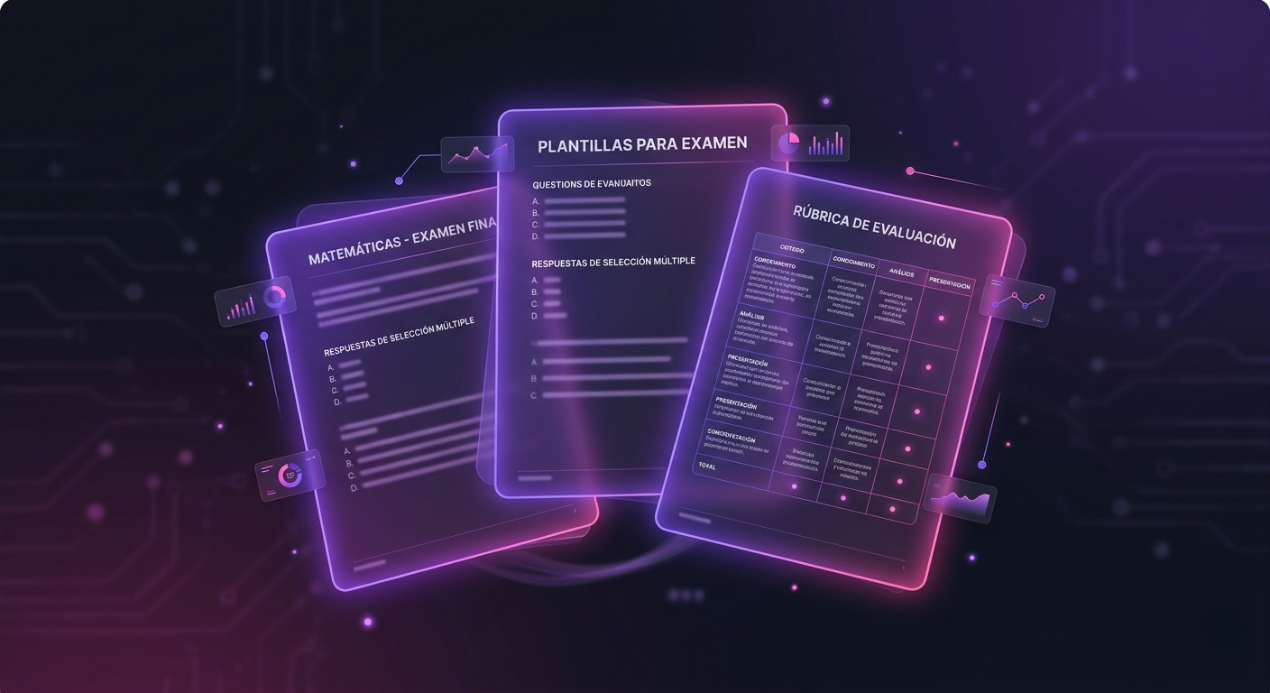 Pack de Plantillas de Evaluación Inteligente (Imprimibles)