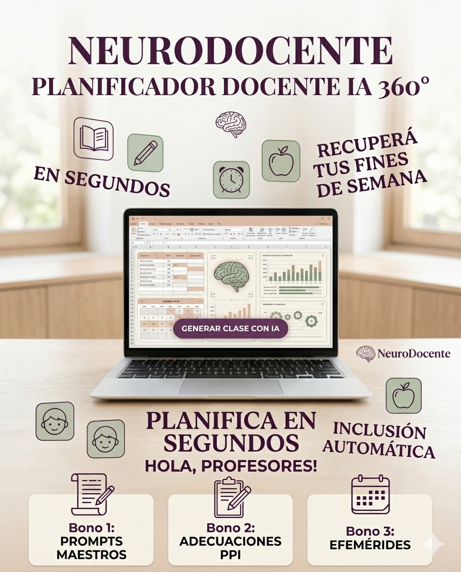 Planificador Docente IA 360° (Edición 2026)